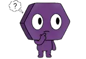 Voxide mascot character thinking